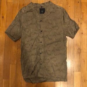 River Island Paisley Button Up